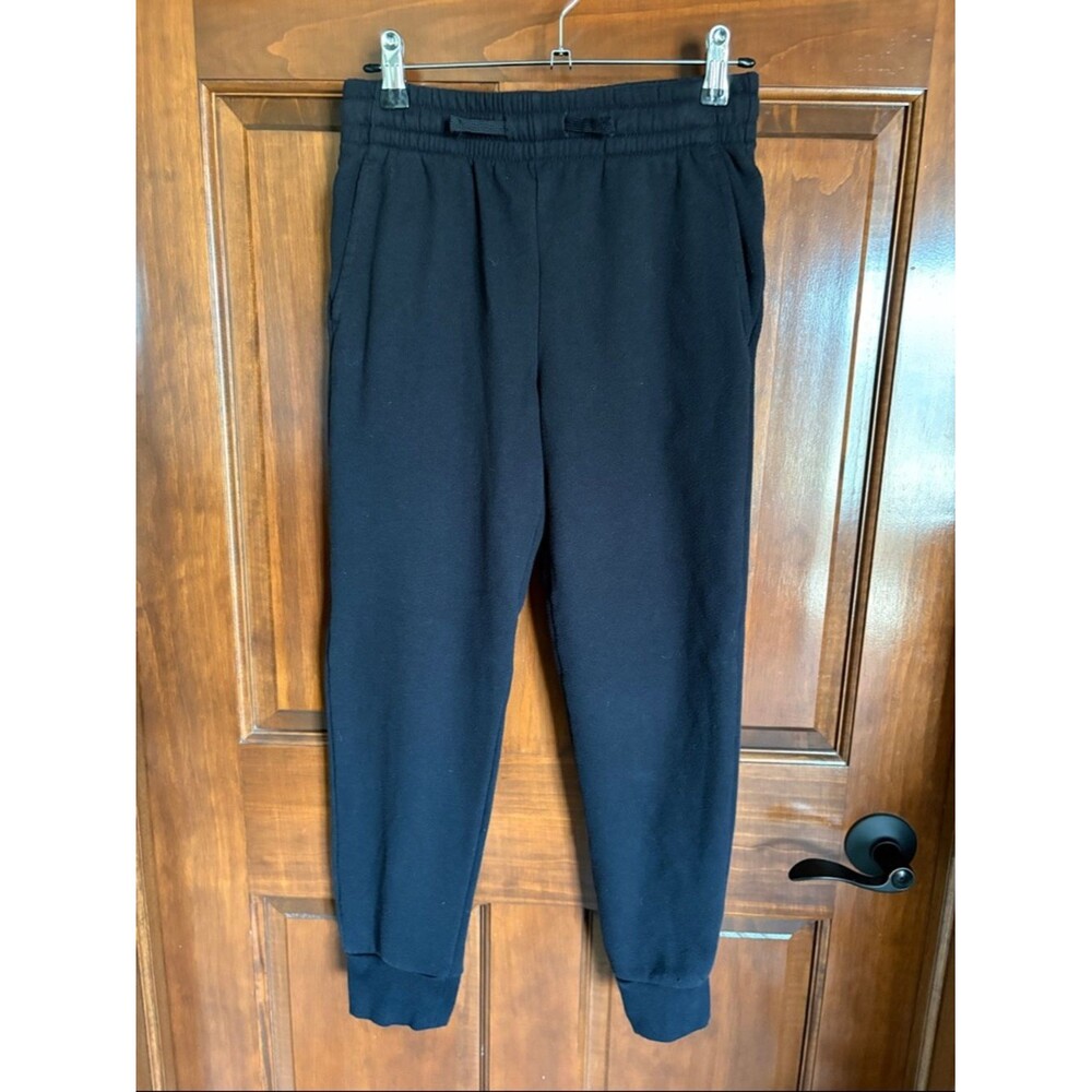 Tek Gear Black Fleece Joggers -Boys Medium